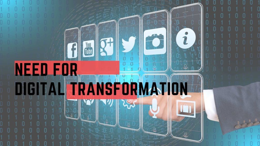 Need for digital transformation
