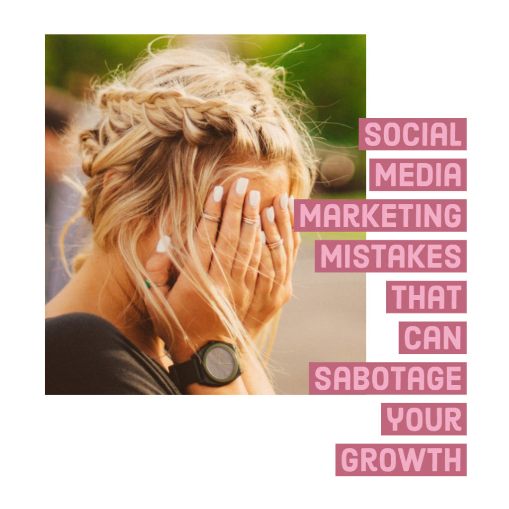 Social media marketing mistakes