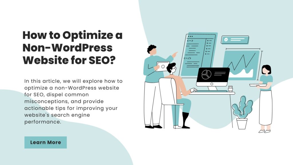 how to optimize a non wordpress website for seo